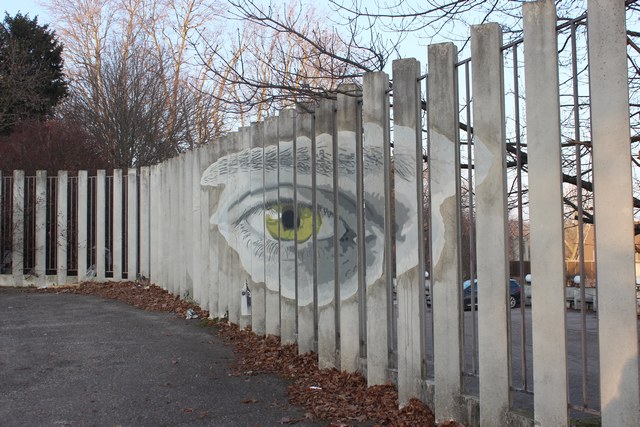 big ben street art - clin d oeil ouvert-2015
