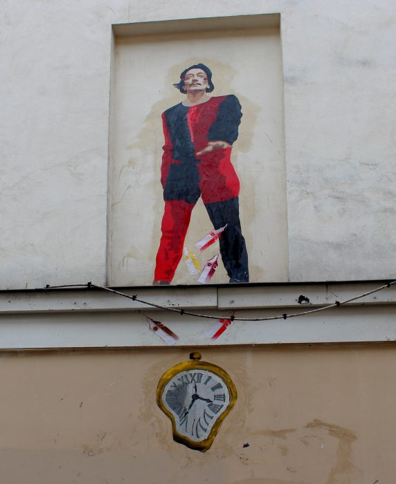 big ben street art- dagicien 2- Paris 2015