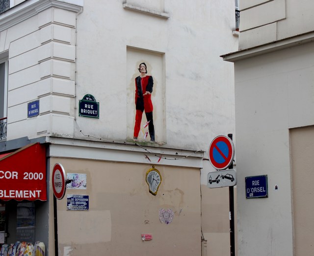 big ben street art- dagicien 3- Paris 2015